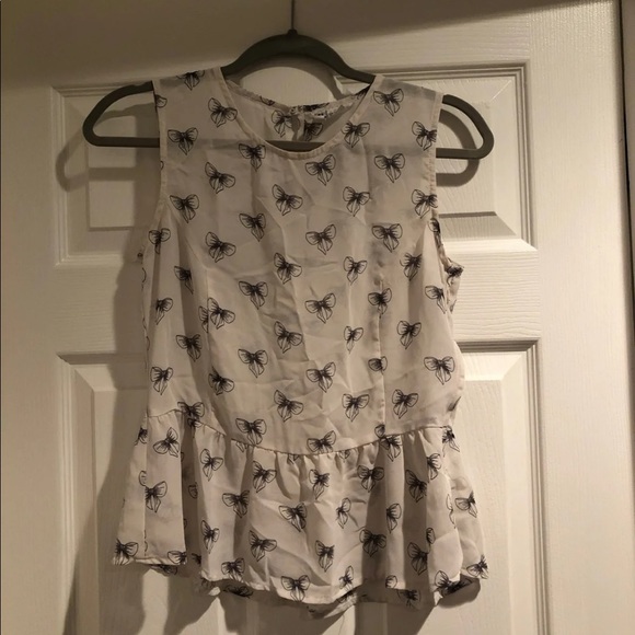 H&M Divided Bow Top - Picture 1 of 4